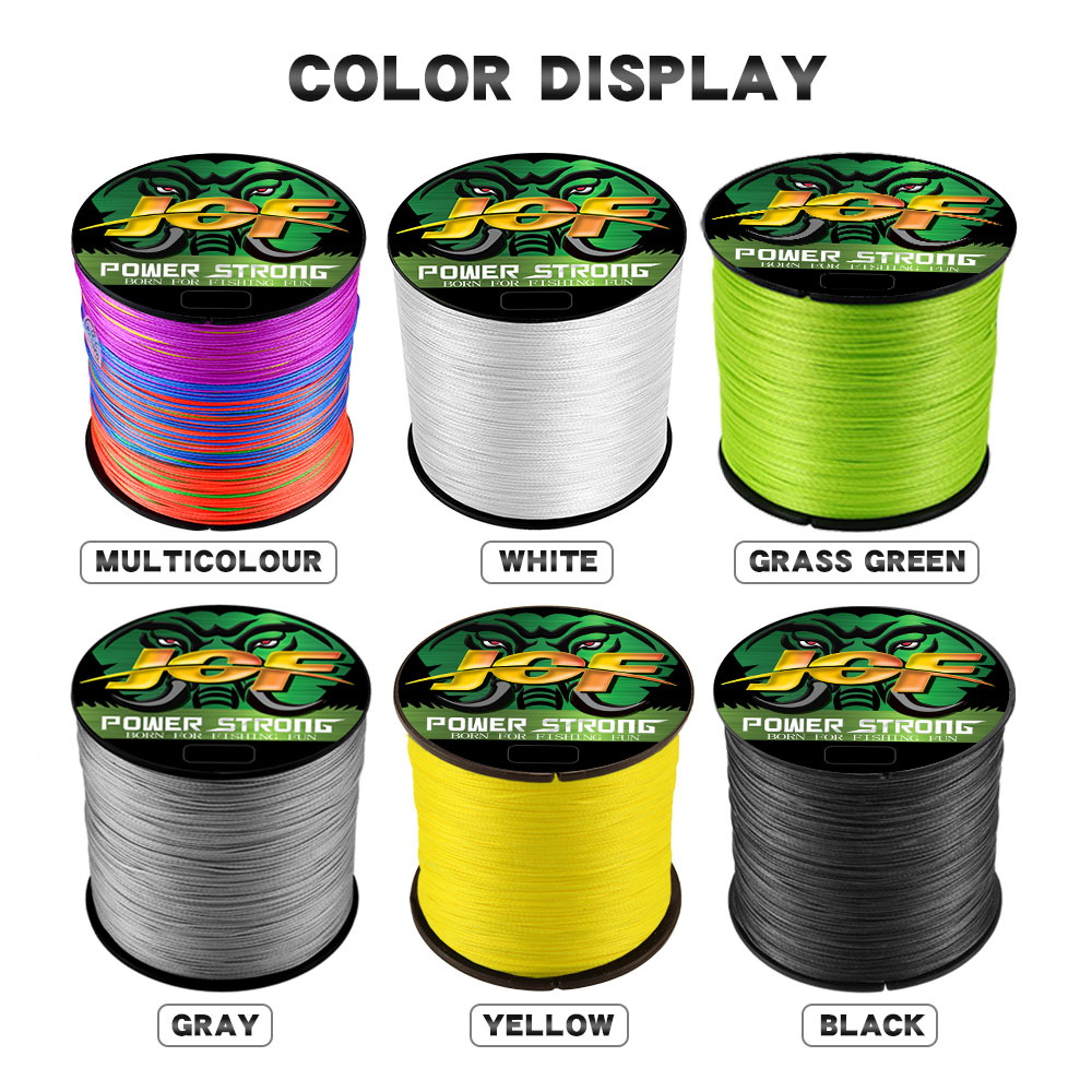 JOF 4 Strands Fishing Line 300 - đánh giá và giá Copolymer Line