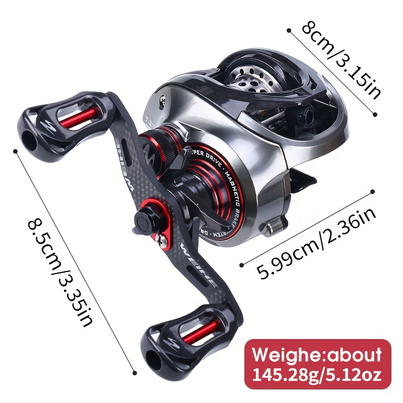 WEIHE  Carbon  Body Baitcastin - đánh giá và giá Abu Garcia Reel Max